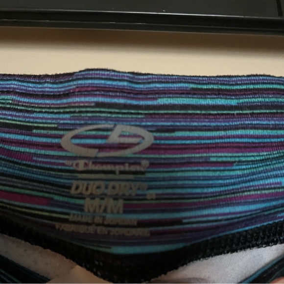 Multicolored Women’s Athletic Leggings - Picture 3 of 3
